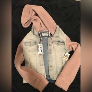 Jean fleece coat